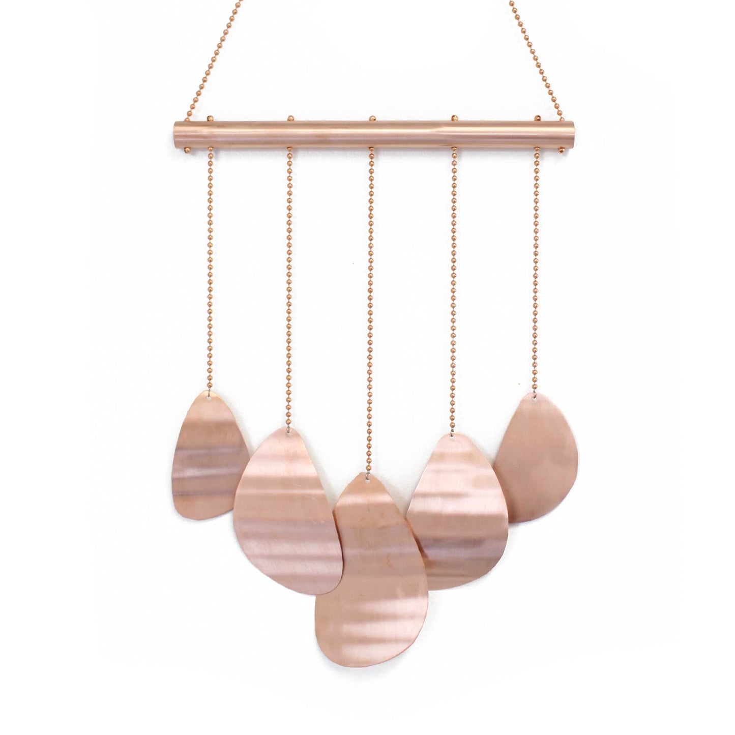 Handmade Copper Wind Chime Pebbles