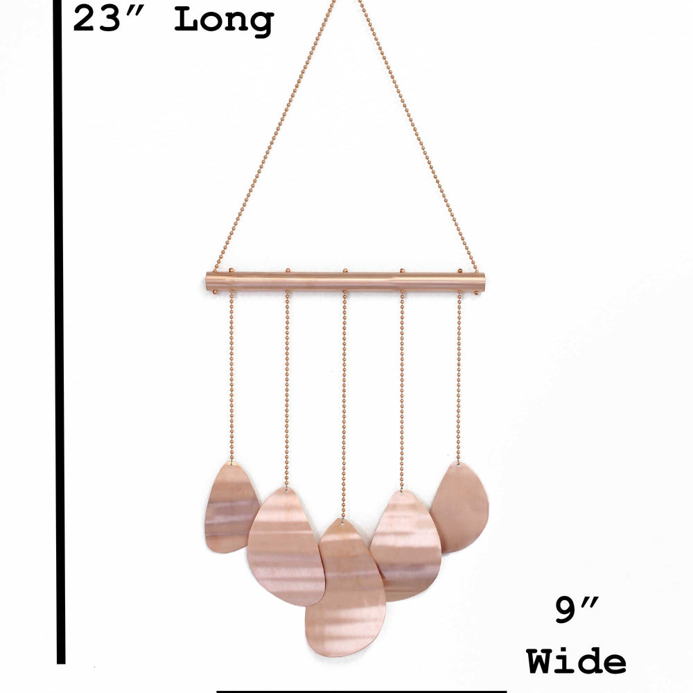 
                      
                        Handmade Copper Pebbles Wind Chime
                      
                    