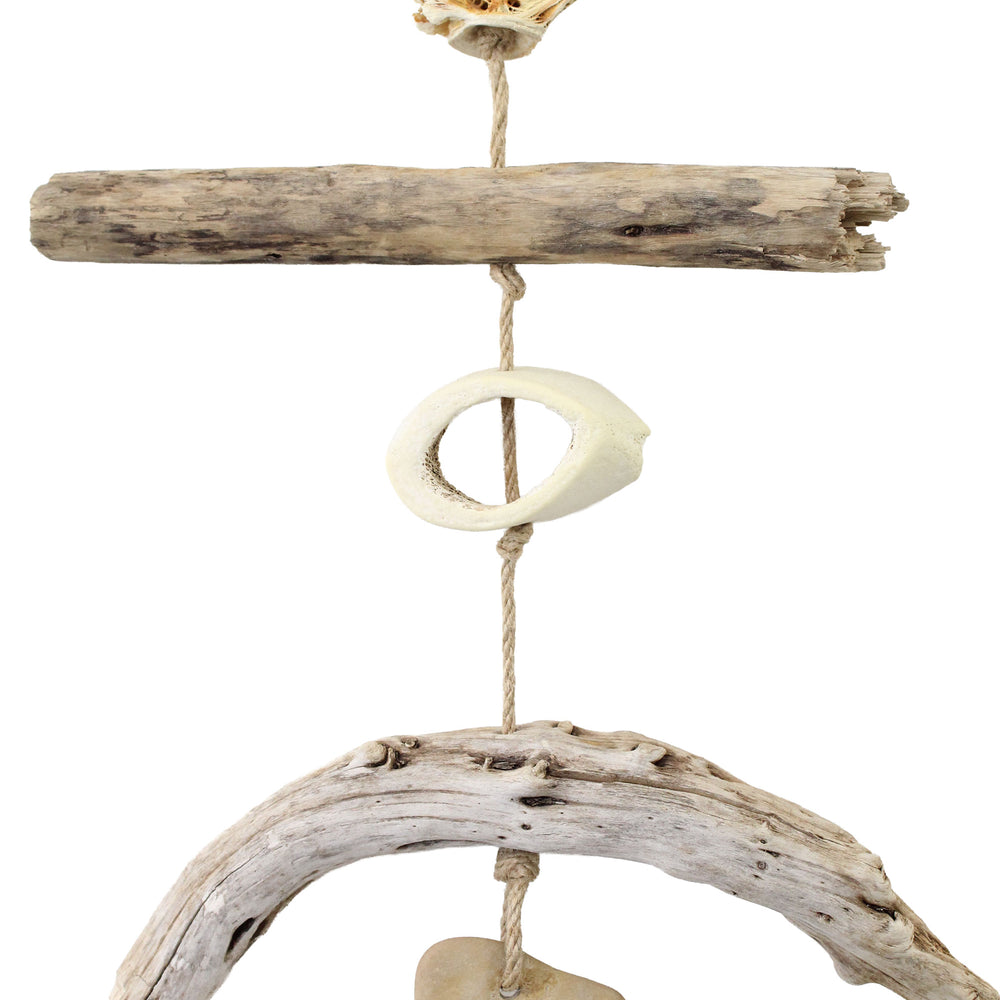 
                      
                        Driftwood, Bones, and Shells Mobile | Authentic Texas Coast Art 35" x 9"
                      
                    