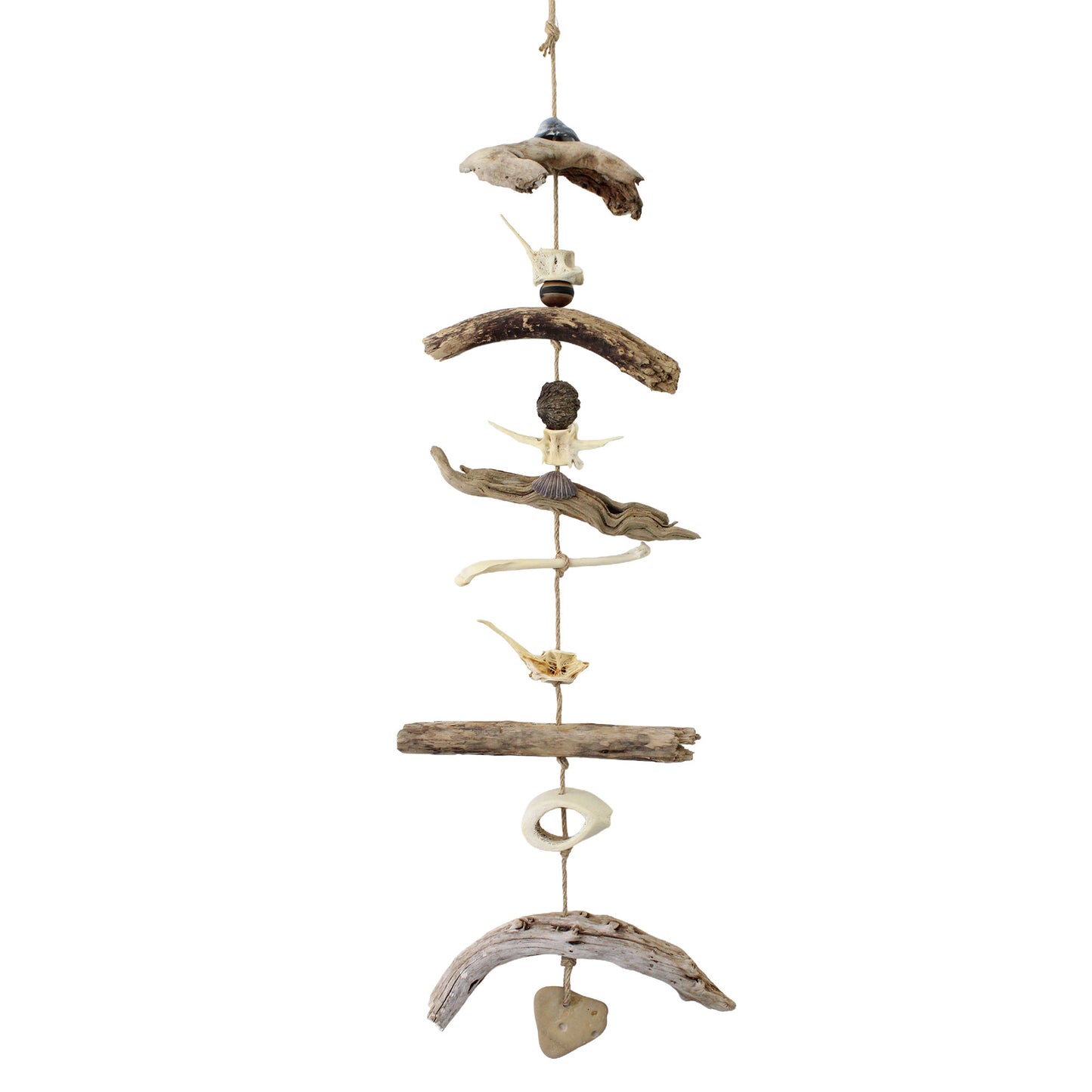 Driftwood, Bones, and Shells Mobile