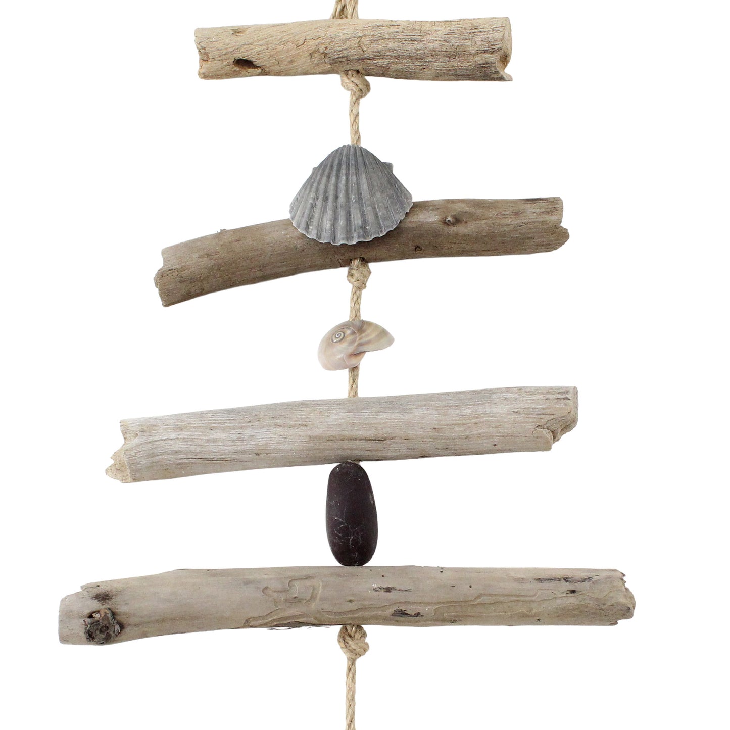 Driftwood and Shell Mobile with Bell