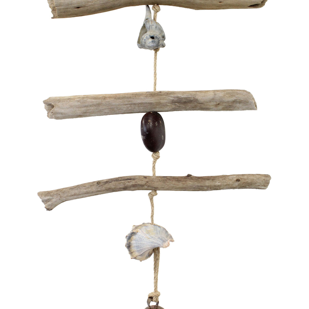 
                      
                        Driftwood and Shell Mobile with Bell
                      
                    