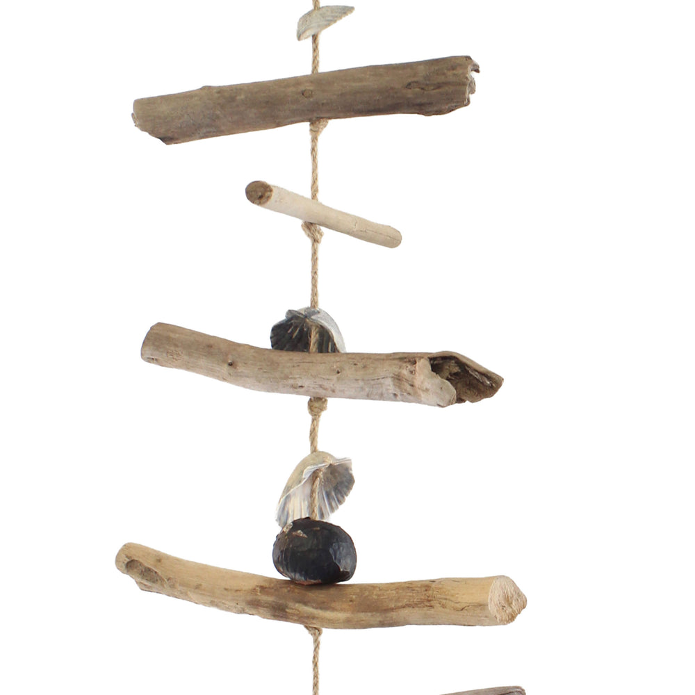 
                      
                        Driftwood Shell and Sea Bean Mobile
                      
                    