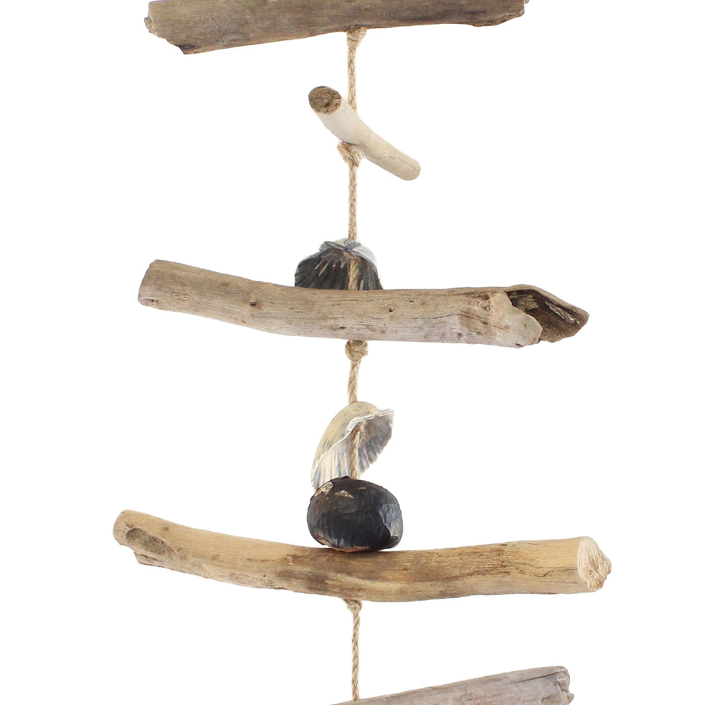 
                      
                        Driftwood Shell and Sea Bean Mobile
                      
                    