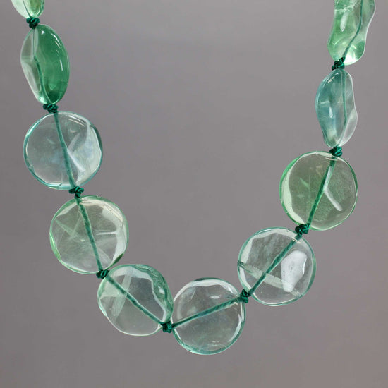 Load image into Gallery viewer, Hand Knotted Fluorite Necklace, 32 Inch
