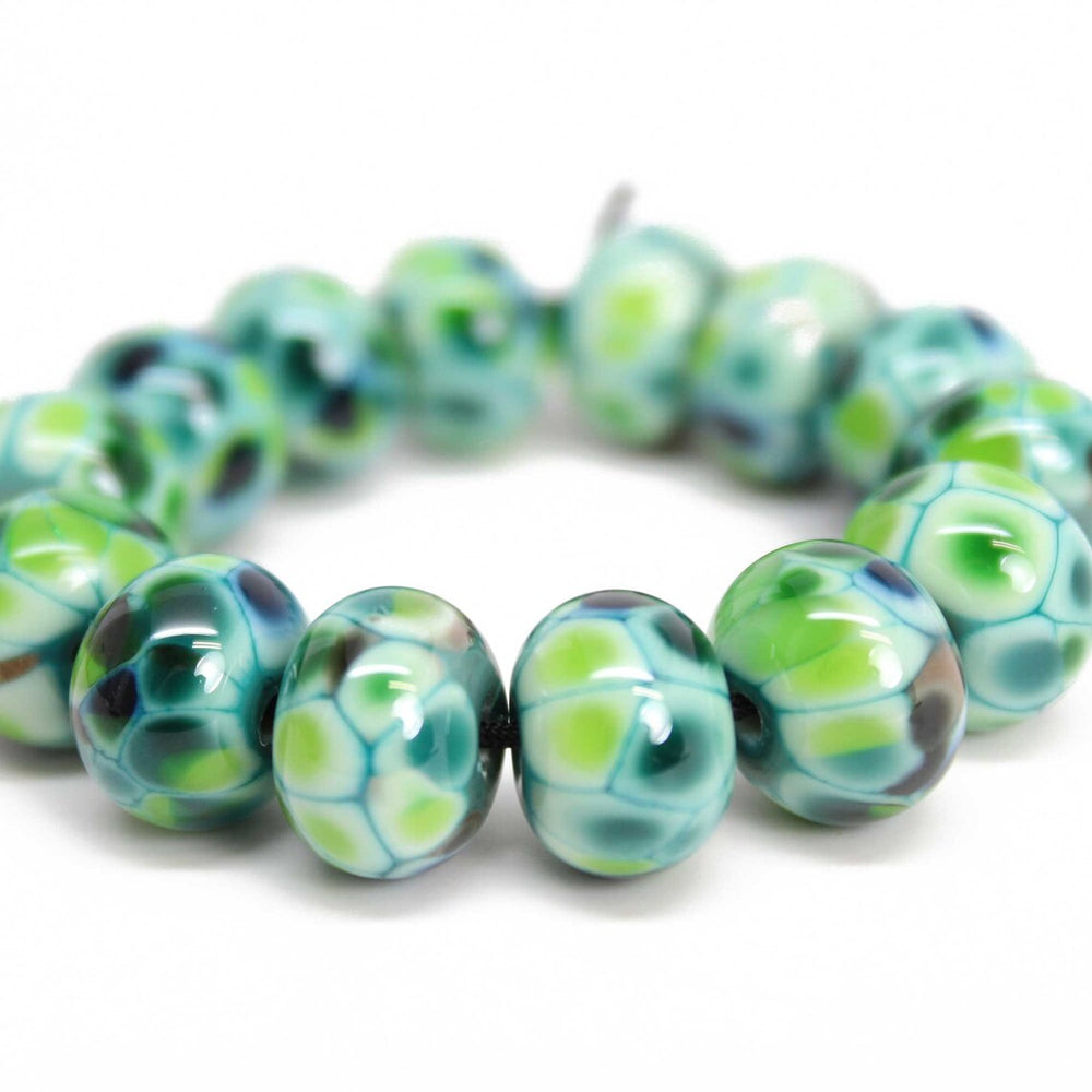 
                      
                        Green Lampwork Beads
                      
                    