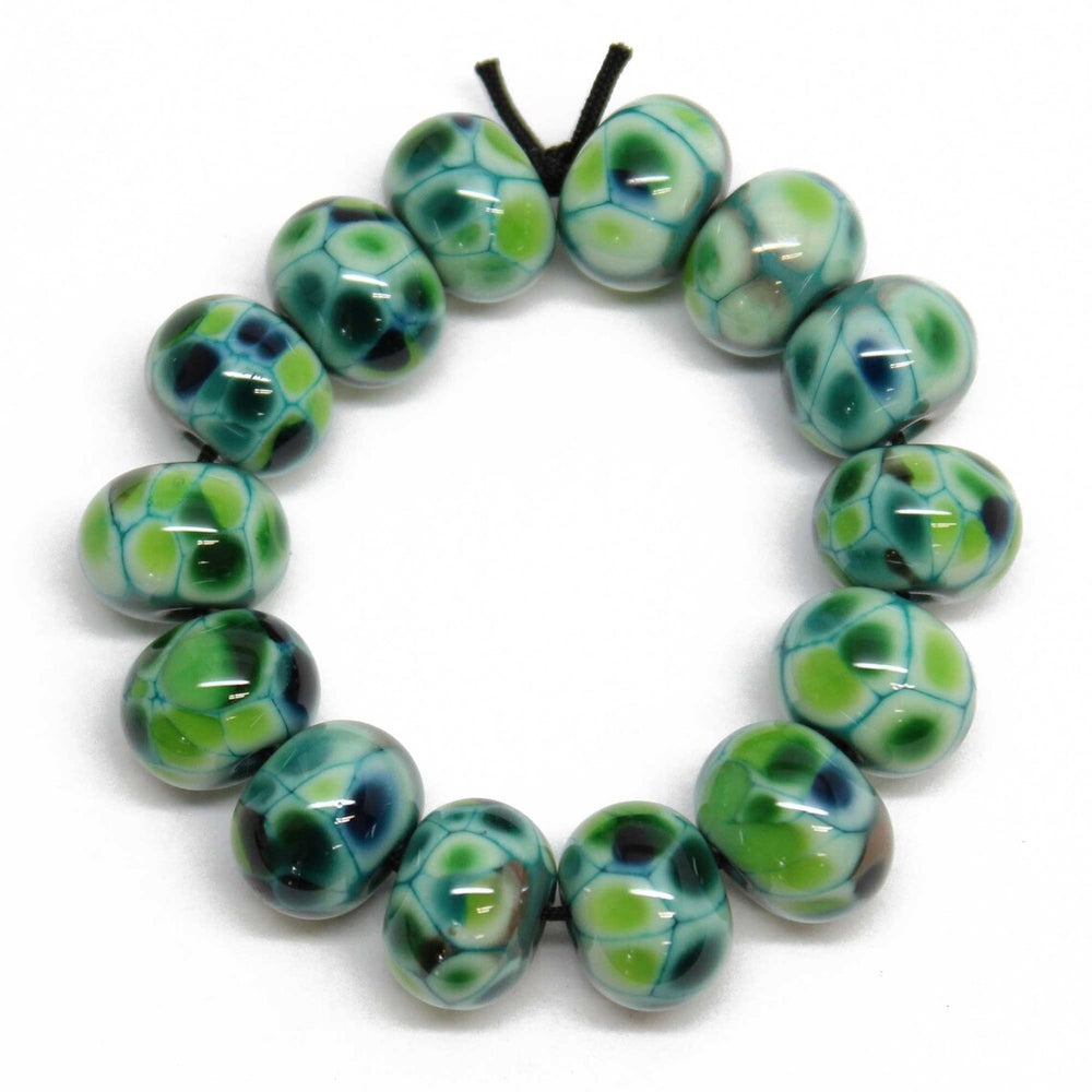 
                      
                        Green Lampwork Beads
                      
                    