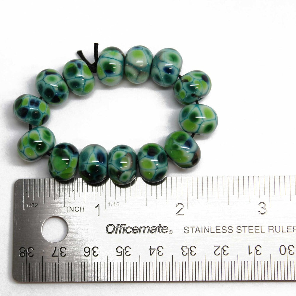 
                      
                        Green Lampwork Beads
                      
                    