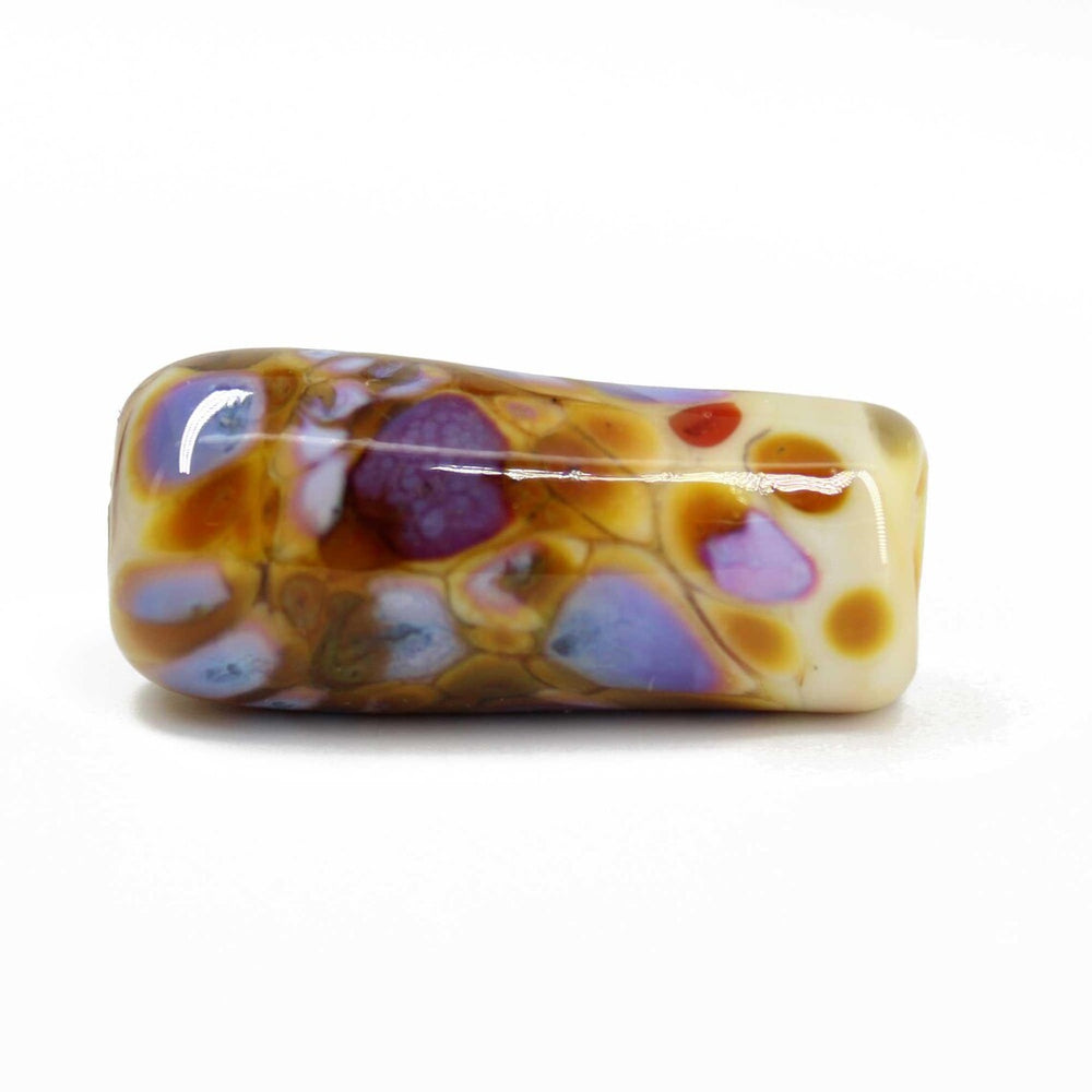 
                      
                        Yellow Gold Purple Glass Lampwork Focal Bead
                      
                    