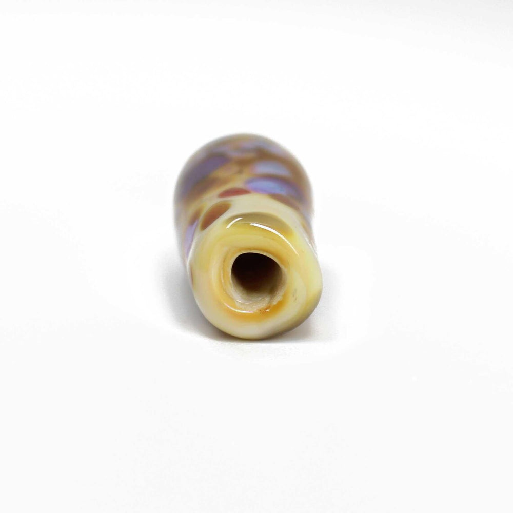 
                      
                        Yellow Gold Purple Glass Lampwork Focal Bead
                      
                    