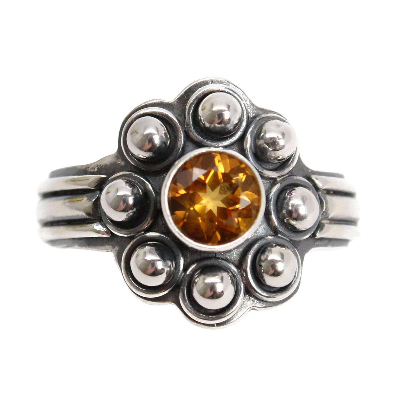 Citrine RIng Size 8.5 US
