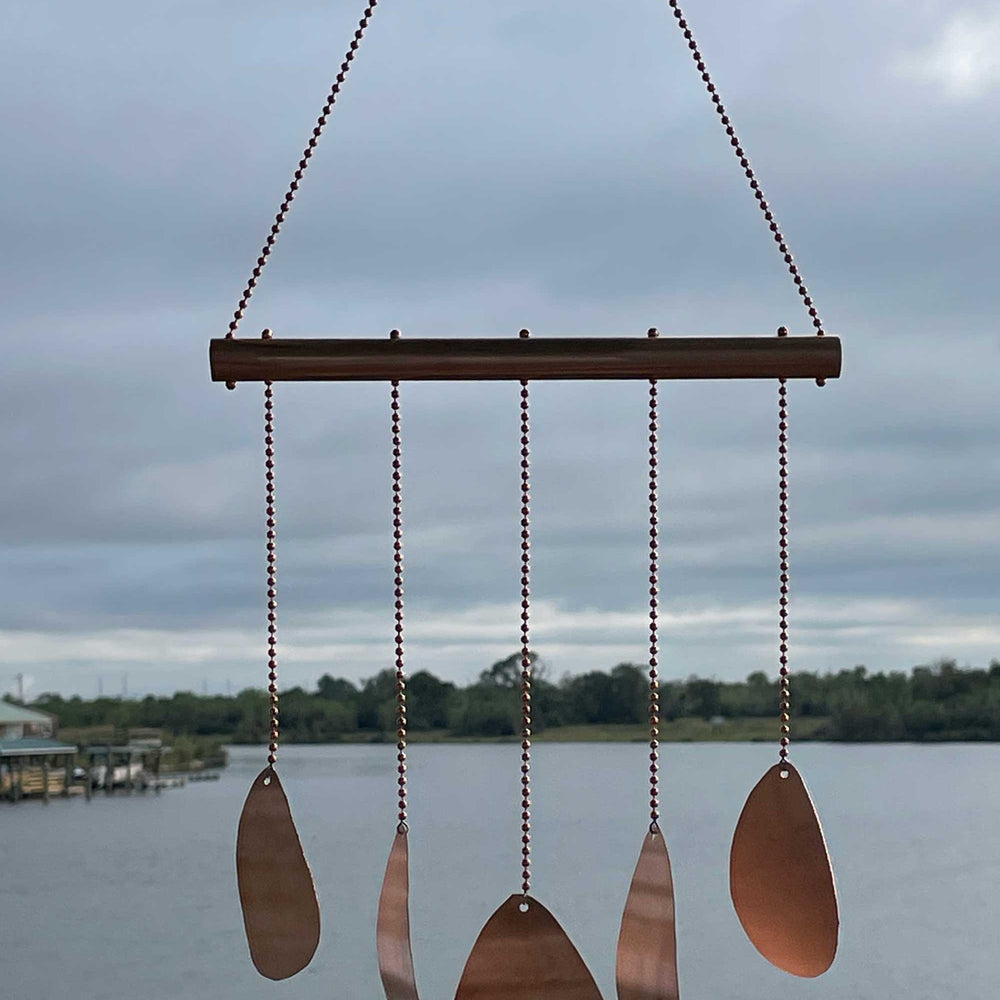 
                      
                        Handmade Copper Pebbles Wind Chime
                      
                    