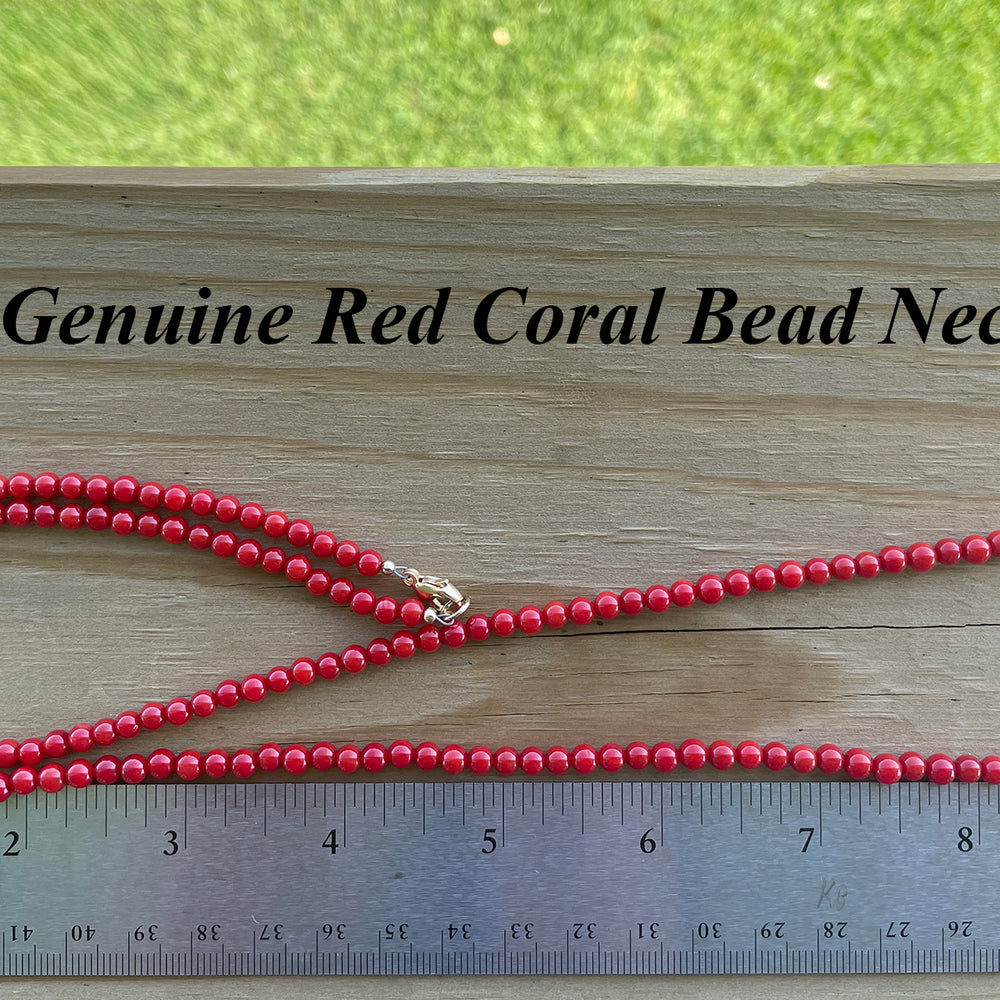 
                      
                        Handmade Red Coral Necklace
                      
                    