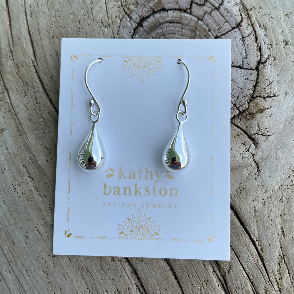 
                      
                        Sterling Silver Teardrop Earrings
                      
                    