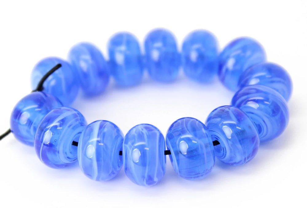 
                      
                        Laguna Blue Lampwork Beads
                      
                    