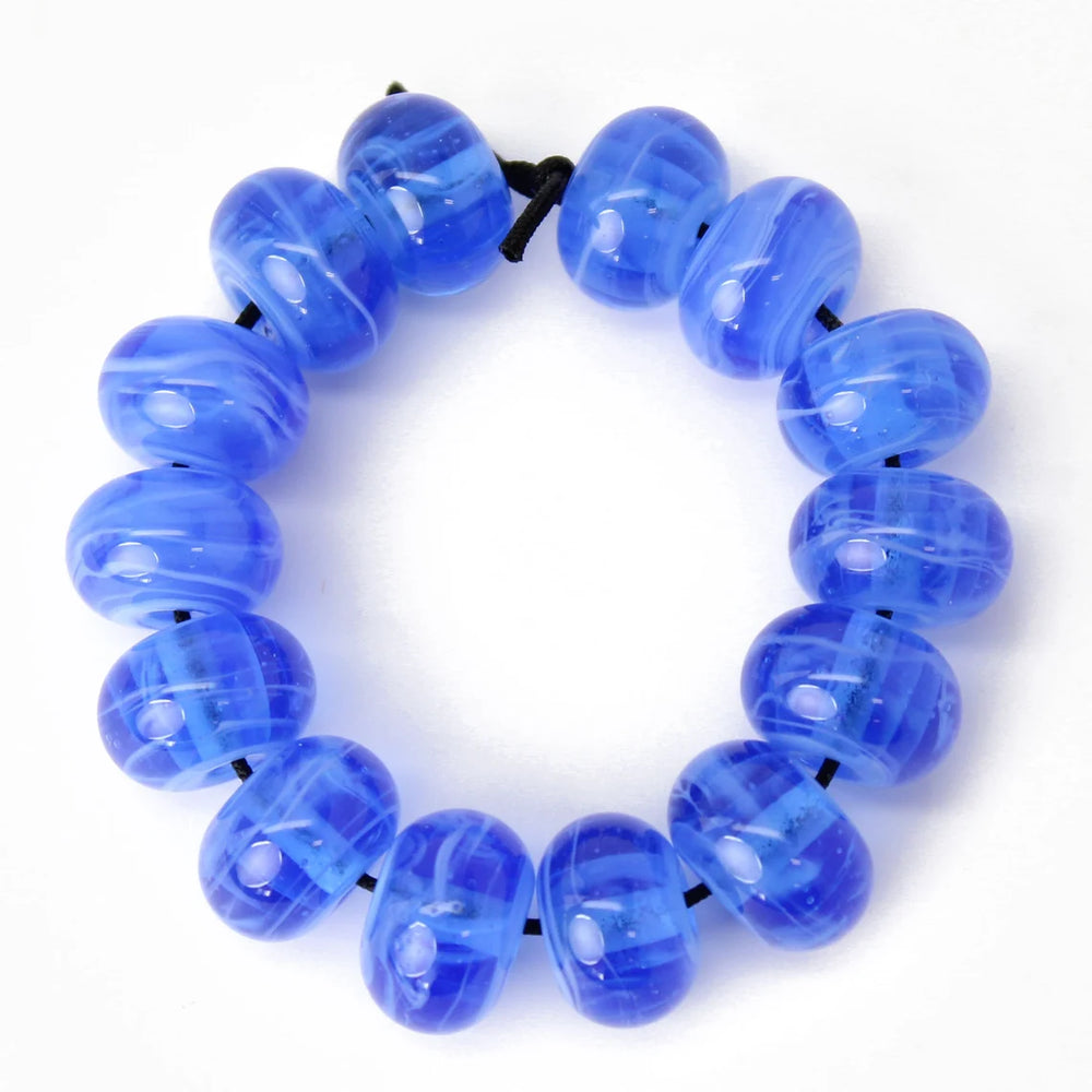 
                      
                        Laguna Blue Lampwork Beads
                      
                    