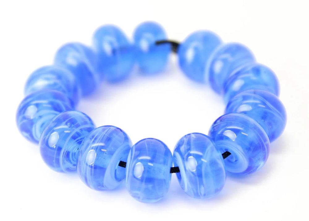 
                      
                        Laguna Blue Lampwork Beads
                      
                    