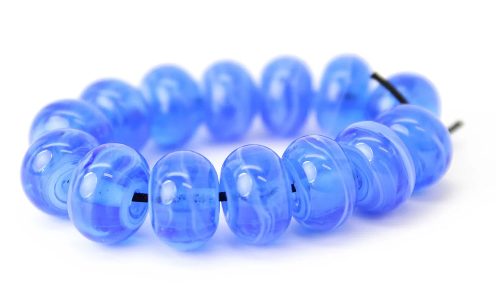 
                      
                        Laguna Blue Lampwork Beads
                      
                    