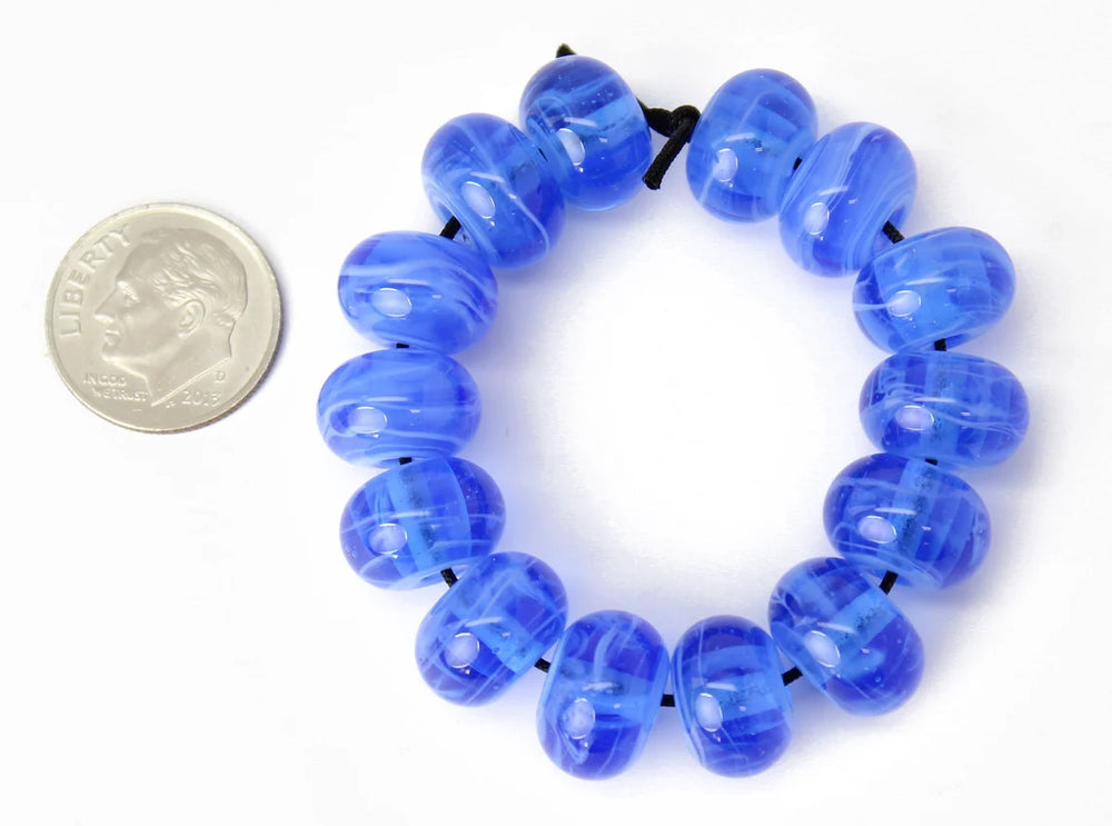 
                      
                        Laguna Blue Lampwork Beads
                      
                    