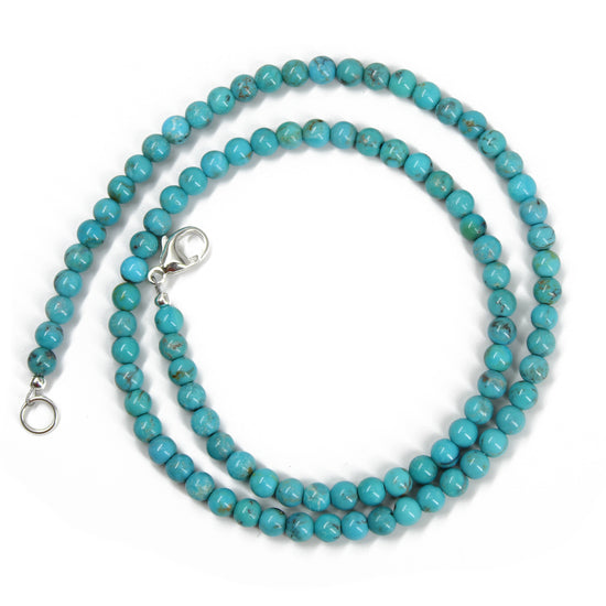 Light Blue Turquoise Bead Necklace