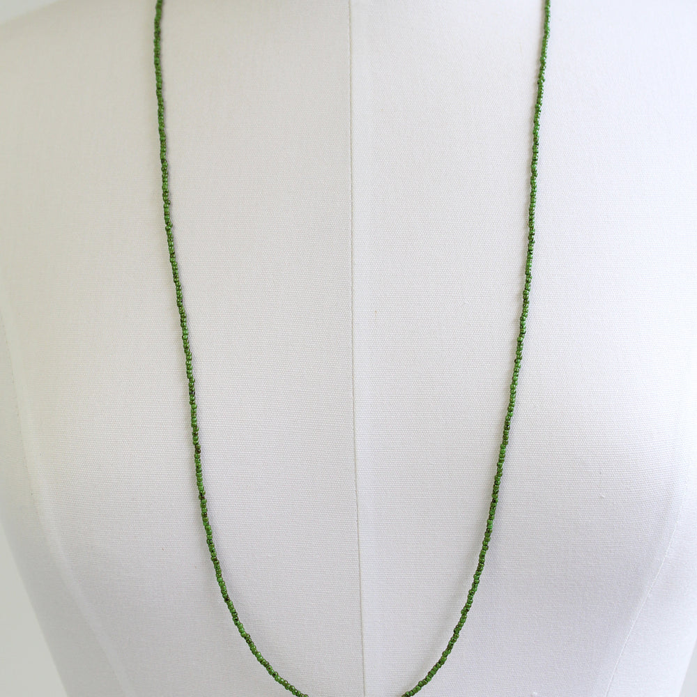 
                      
                        Mint Green Picasso Seed Bead Necklace
                      
                    