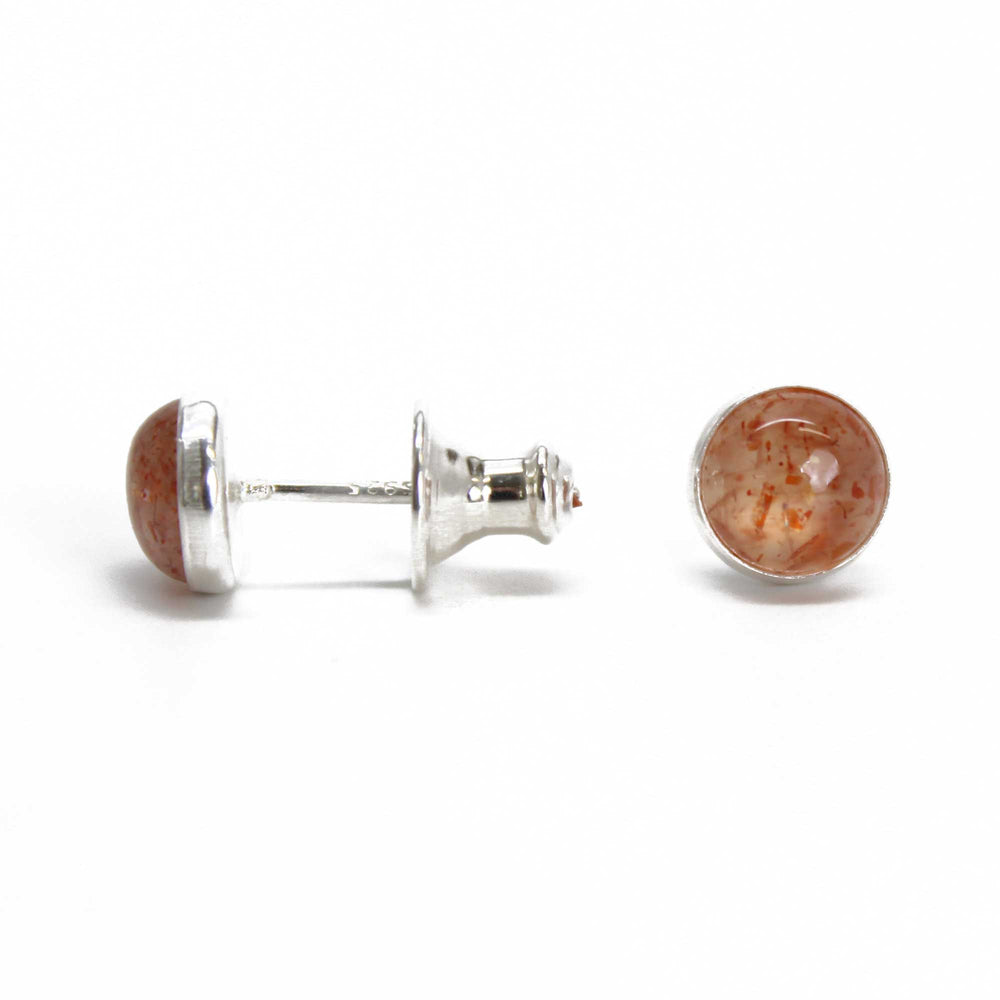 
                      
                        6mm Sunstone Stud Earrings
                      
                    