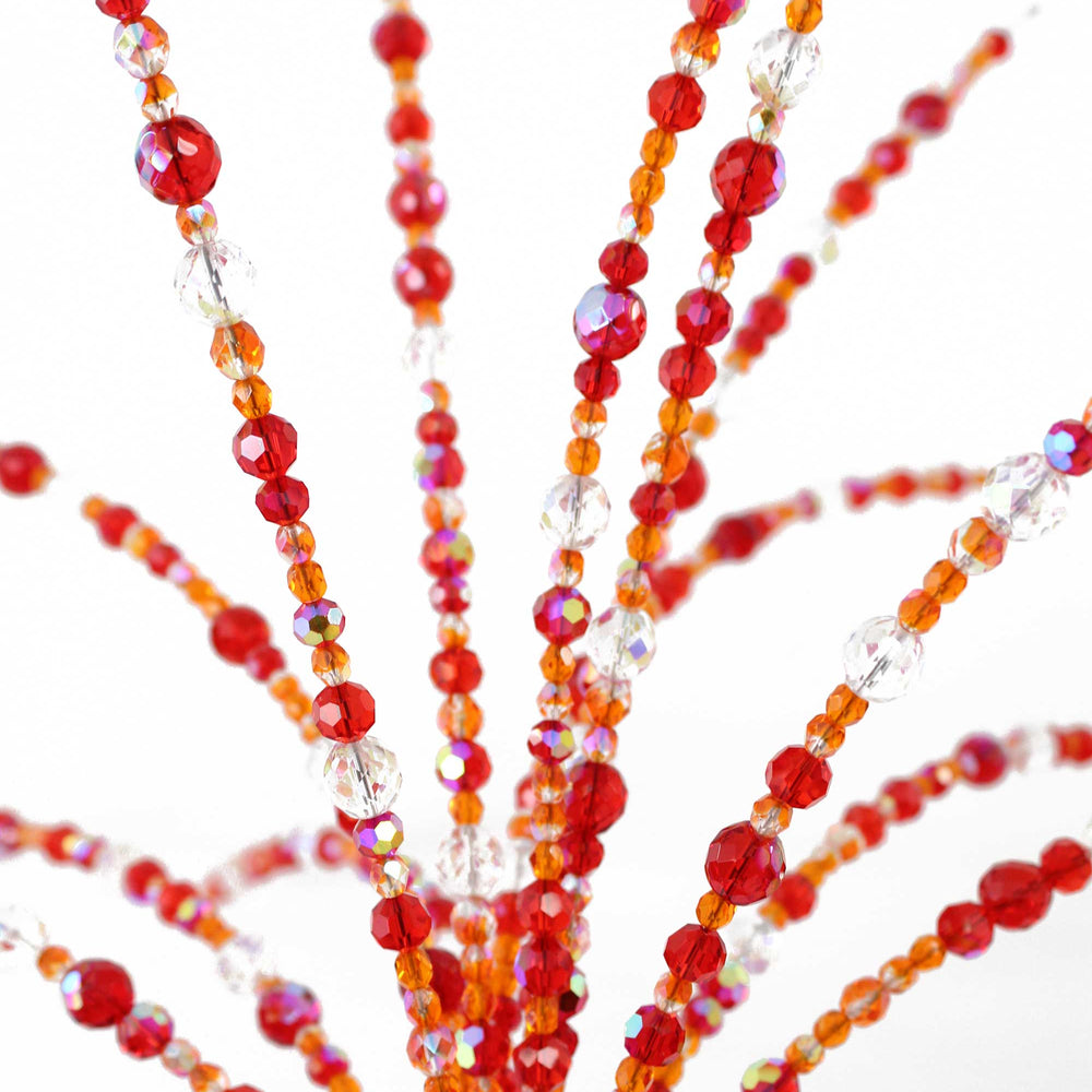 
                      
                        Red and Orange Crystal Bead Garden Sparkler
                      
                    