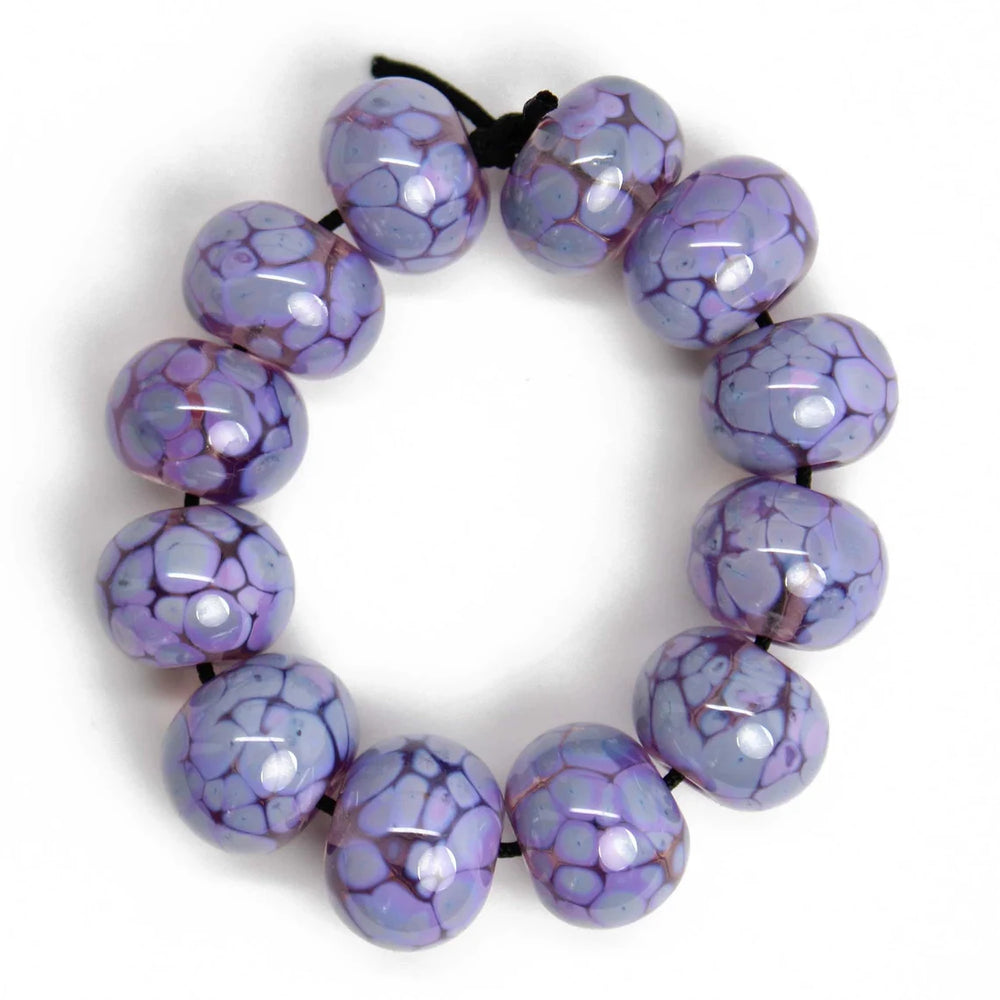 
                      
                        Lilac Purple Lampwork Beads
                      
                    