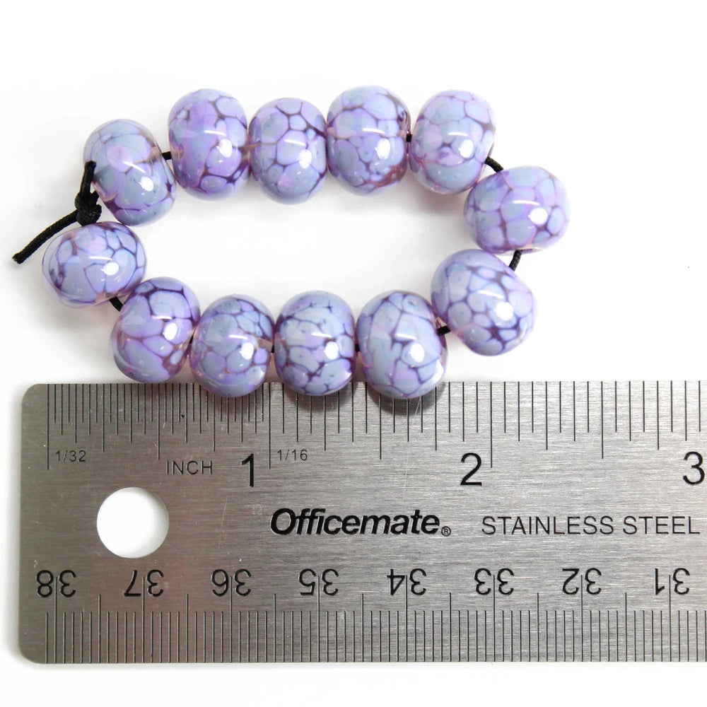 
                      
                        Lilac Purple Lampwork Beads
                      
                    