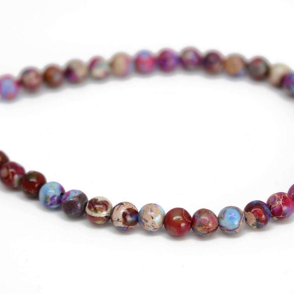 
                      
                        Rainbow Sea Sediment Jasper Bracelet
                      
                    