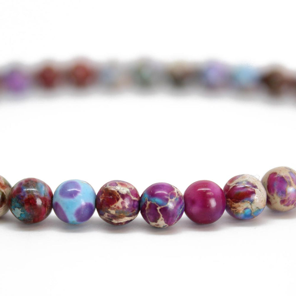 
                      
                        Rainbow Sea Sediment Jasper Bracelet
                      
                    