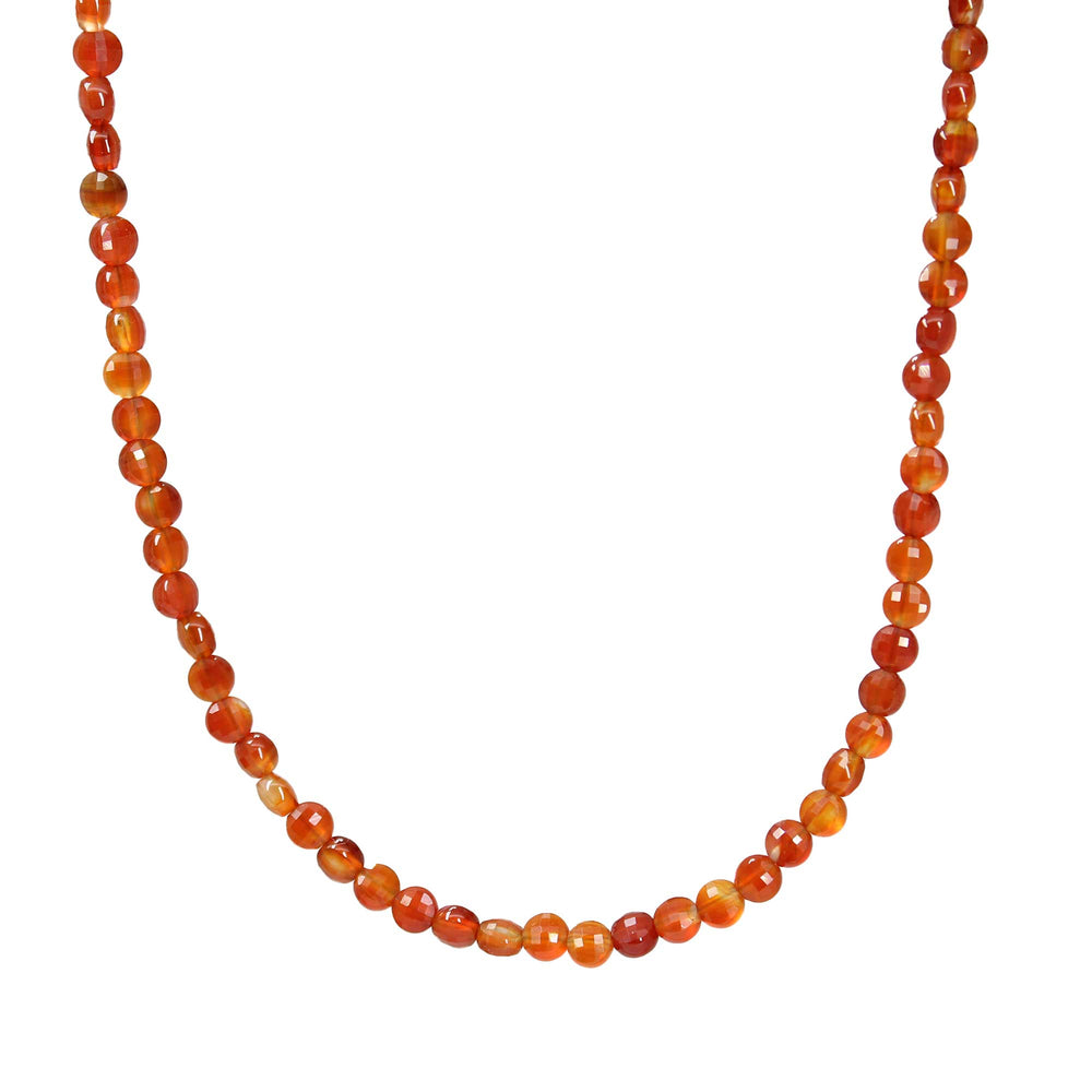 
                      
                        Red Carnelian Bead Necklace
                      
                    