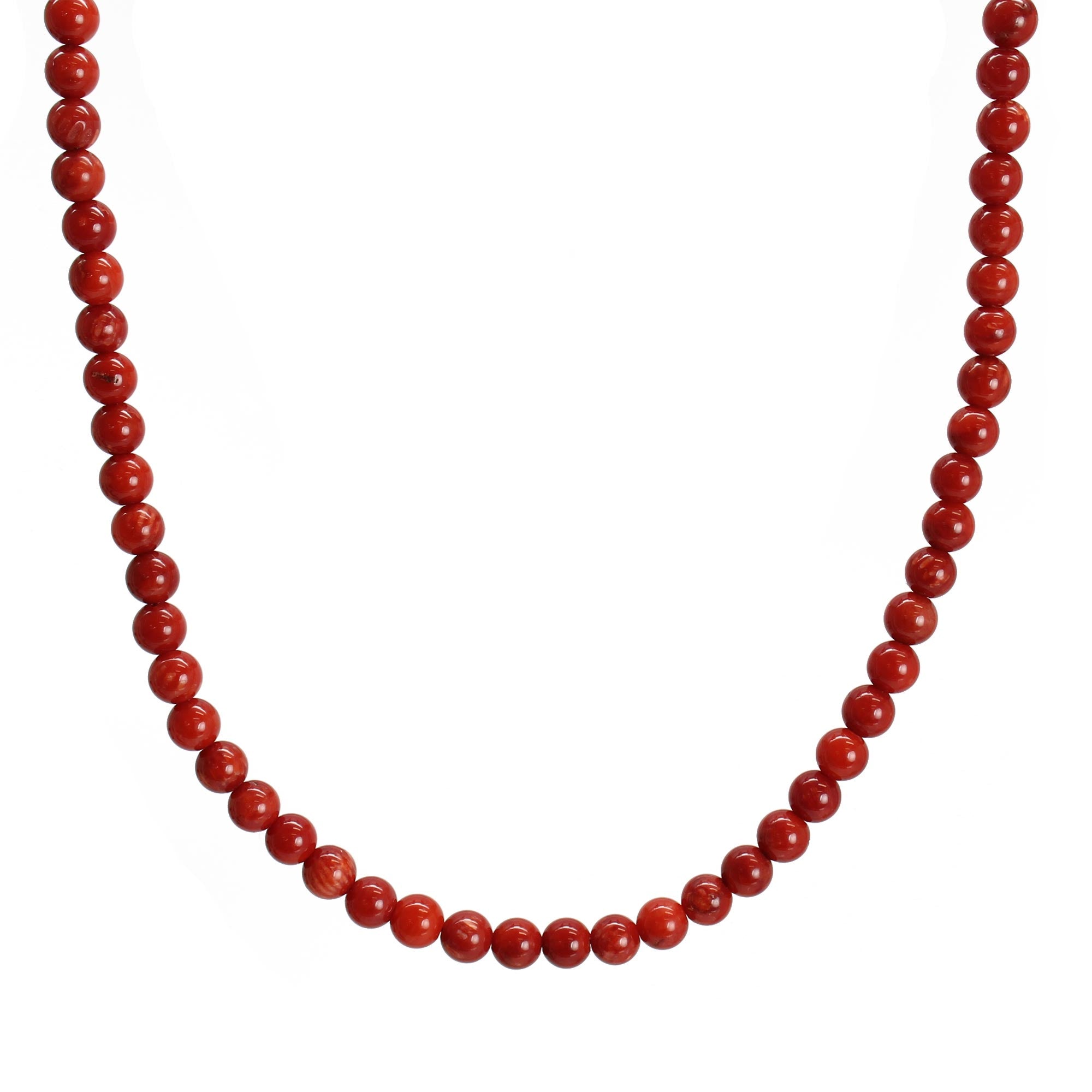 Red Coral store Necklace