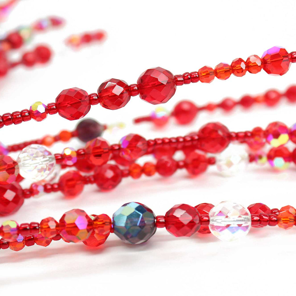 
                      
                        Ruby Red Crystal Bead Garden Sparkler
                      
                    