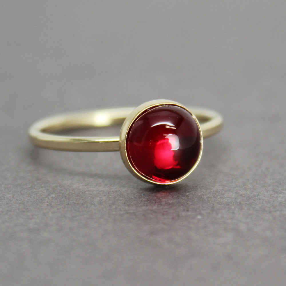 
                      
                        Ruby Ring Yellow Gold Filled Setting
                      
                    