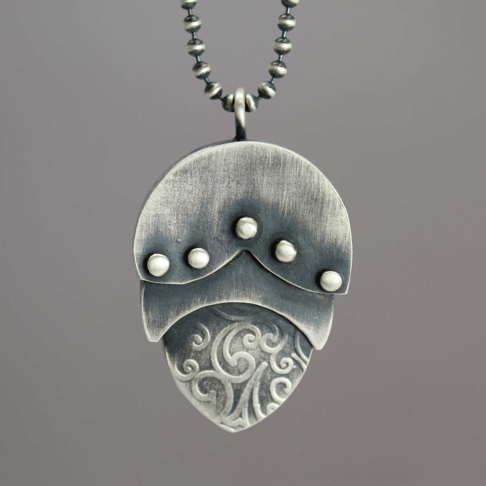 
                      
                        Handmade Sterling Silver Nested Pendant Necklace
                      
                    