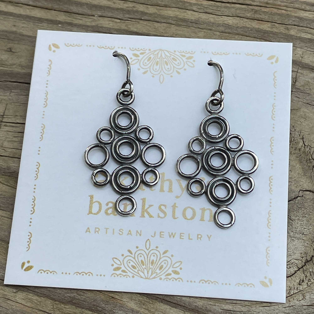 
                      
                        Sterling Silver Bubble Earrings
                      
                    