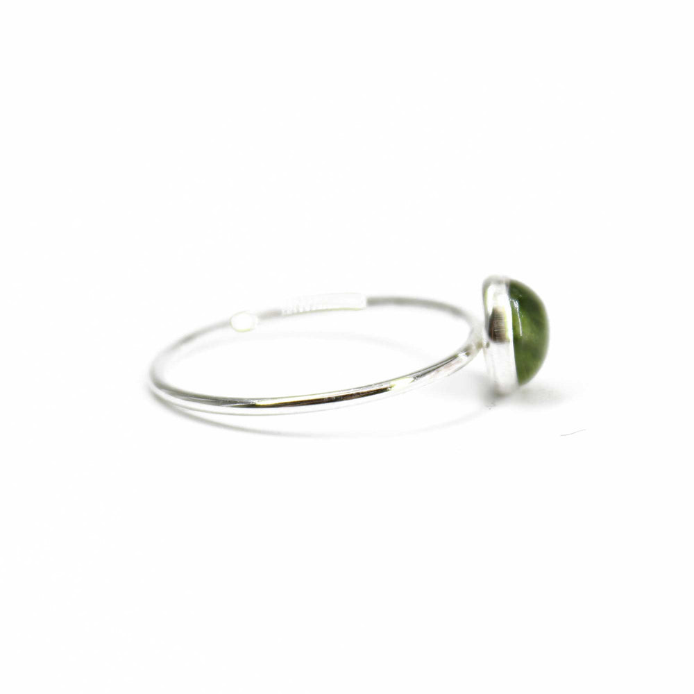 
                      
                        6mm Vesuvianite Idocrase Ring in Sterling Silver
                      
                    