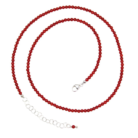 Red Coral Choker Necklace