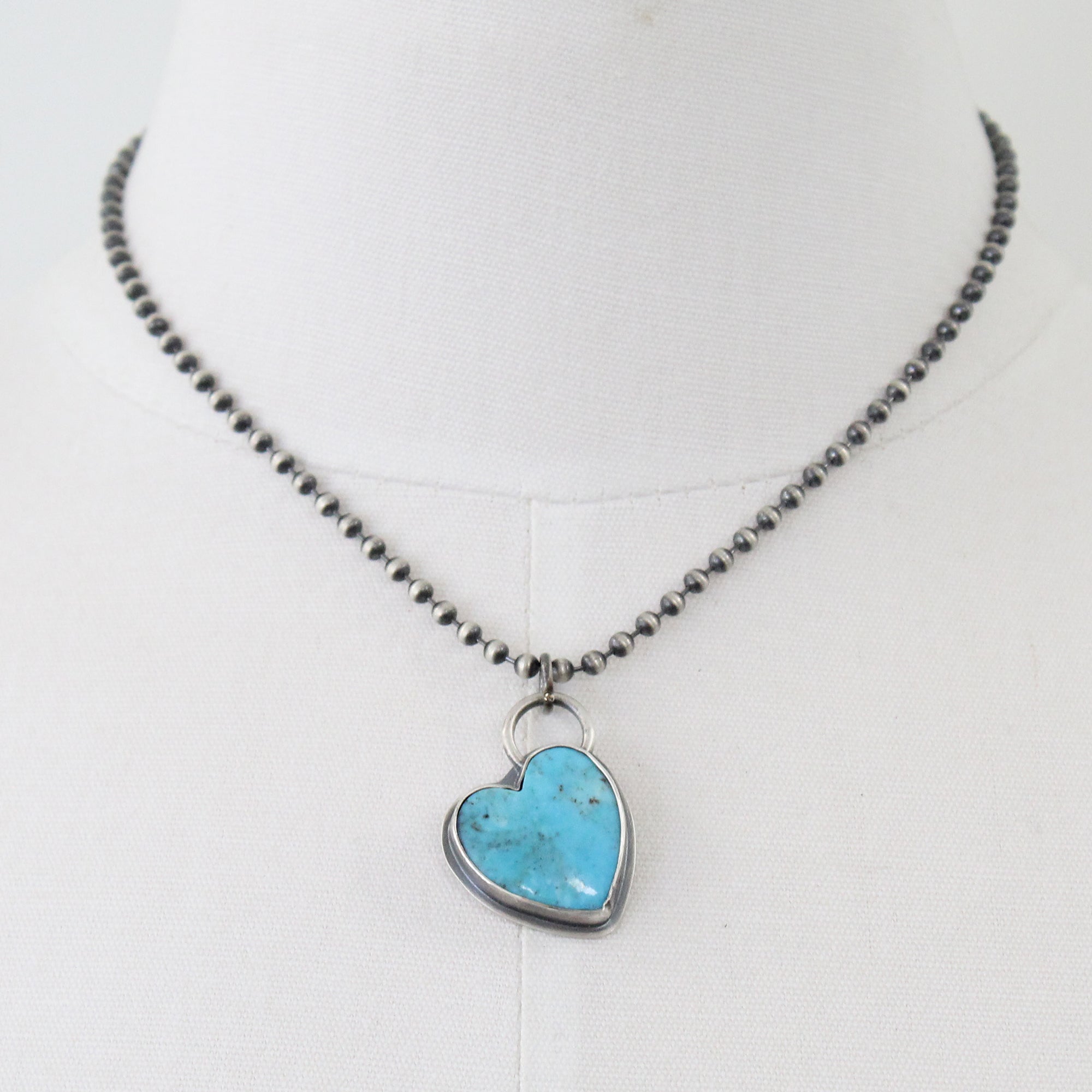 BASENOTES / Silver heart necklace 【公式通販】
