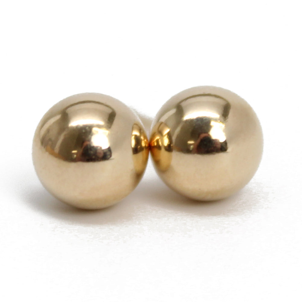 
                      
                        Yellow Gold-Filled Ball Stud Earrings
                      
                    