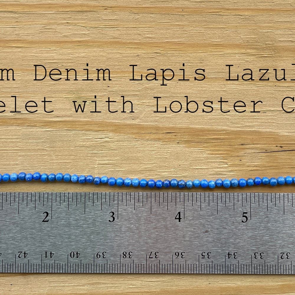 
                      
                        3mm Denim Lapis Lazuli Bracelet
                      
                    