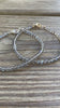 Labradorite Bracelet with Sterling Silver or Gold Filled Clasp