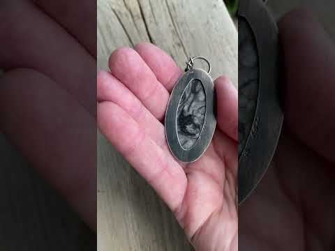 
                      
                        Load and play video in Gallery viewer, Picasso Ammonite Necklace
                      
                    