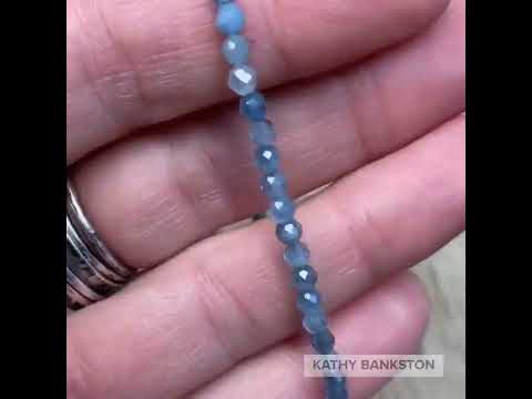 Load and play video in Gallery viewer, Aquamarine Bracelet
