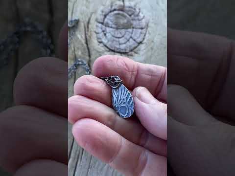 Moonstone Teardrop Pendant Necklace in Sterling Silver