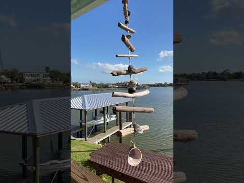 
                      
                        Load and play video in Gallery viewer, Driftwood Shell and Sea Bean Mobile
                      
                    