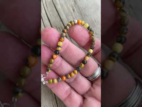 Bumble Bee Jasper Bracelet