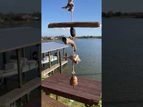 
                      
                        Load and play video in Gallery viewer, Driftwood and Shell Mobile with Bell
                      
                    