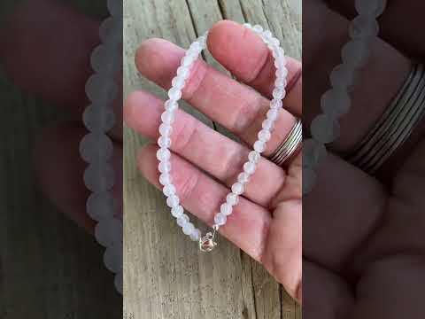 4mm Moonstone Bracelet